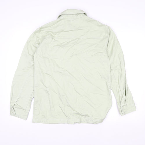 Primark Women's Green XS Basic Button Jacket with Pockets
