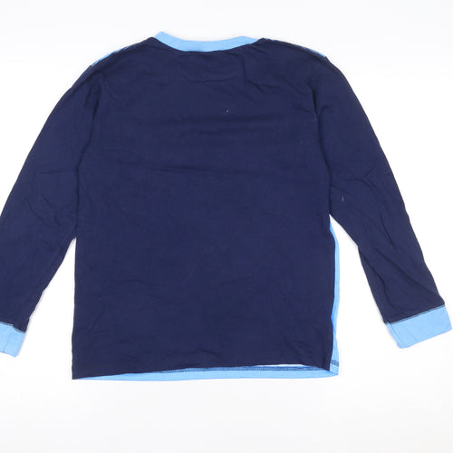 Character World Boys Blue Manchester City Long Sleeve T-Shirt 11-12 Years
