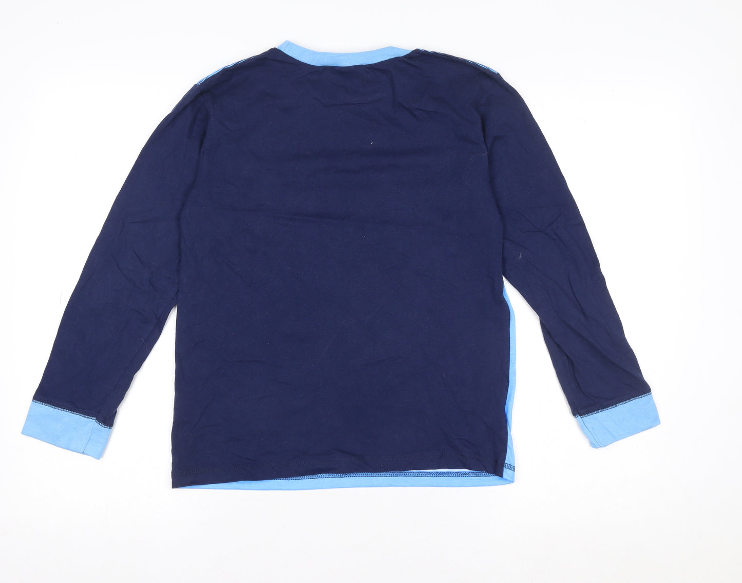 Character World Boys Blue Manchester City Long Sleeve T-Shirt 11-12 Years