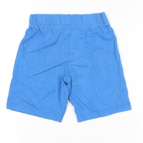 St. Bernard Boys Blue Spider-Man Jersey Shorts 5-6 Years Elastic Waist