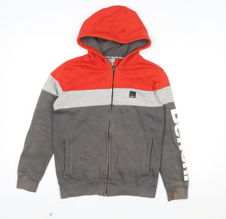 Bench Boys Multicoloured Full Zip Hooded Track Jacket 11-12 Years