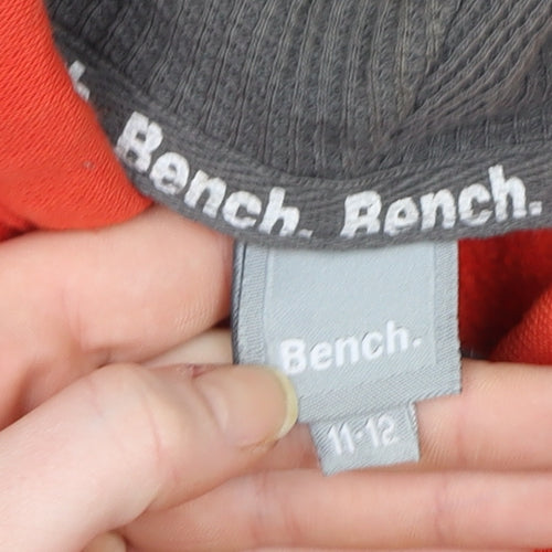 Bench Boys Multicoloured Full Zip Hooded Track Jacket 11-12 Years