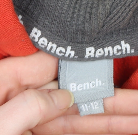 Bench Boys Multicoloured Full Zip Hooded Track Jacket 11-12 Years