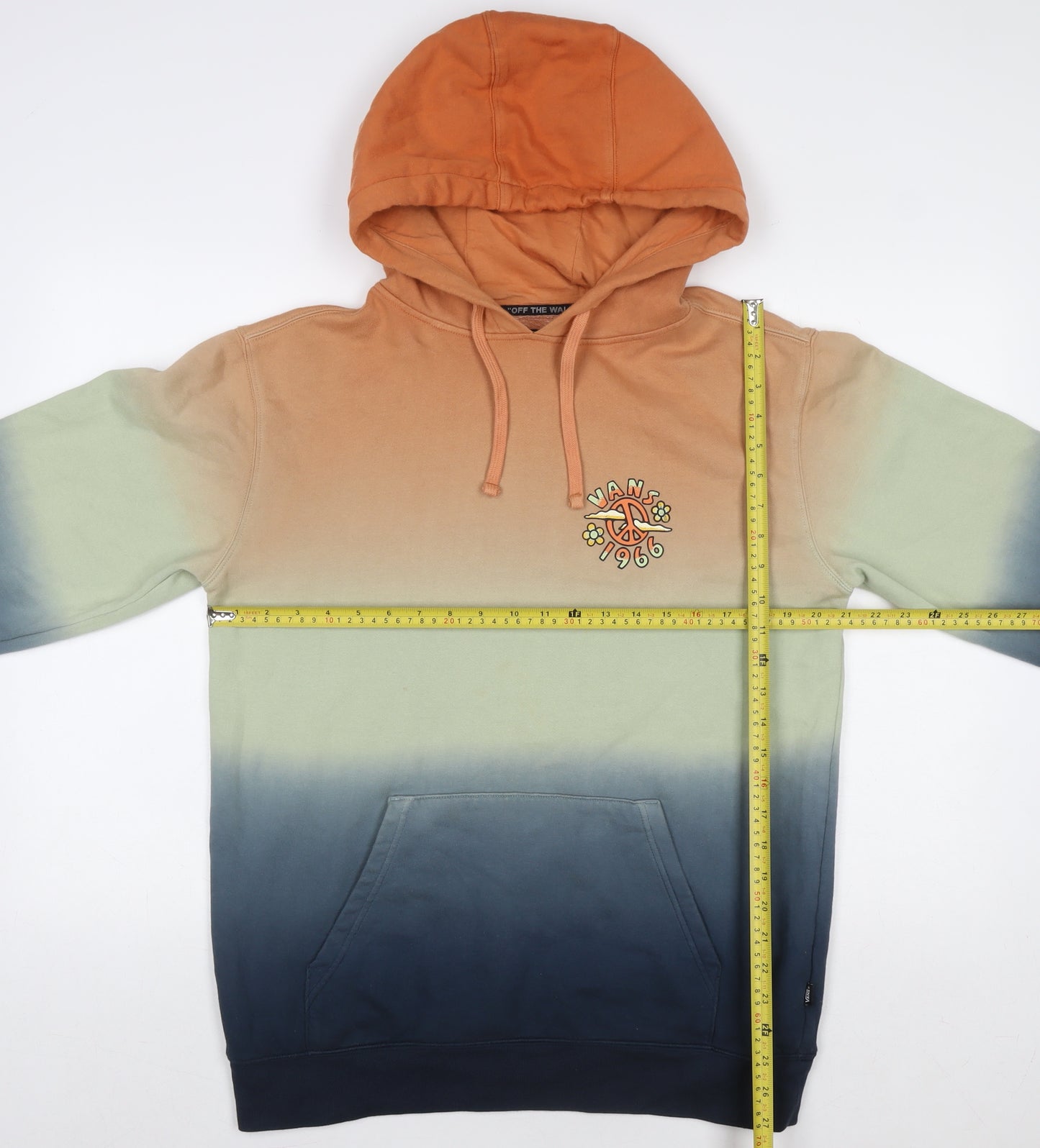 Vans Women's Small Multicoloured Pullover Hoodie Peace Design