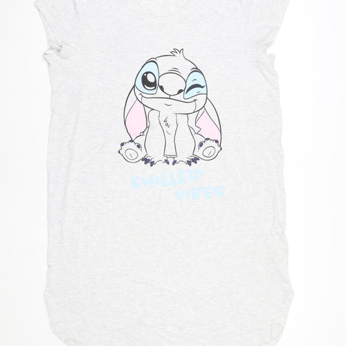 Disney Women’s Grey Stitch Nightshirt 2XL T-Shirt Style