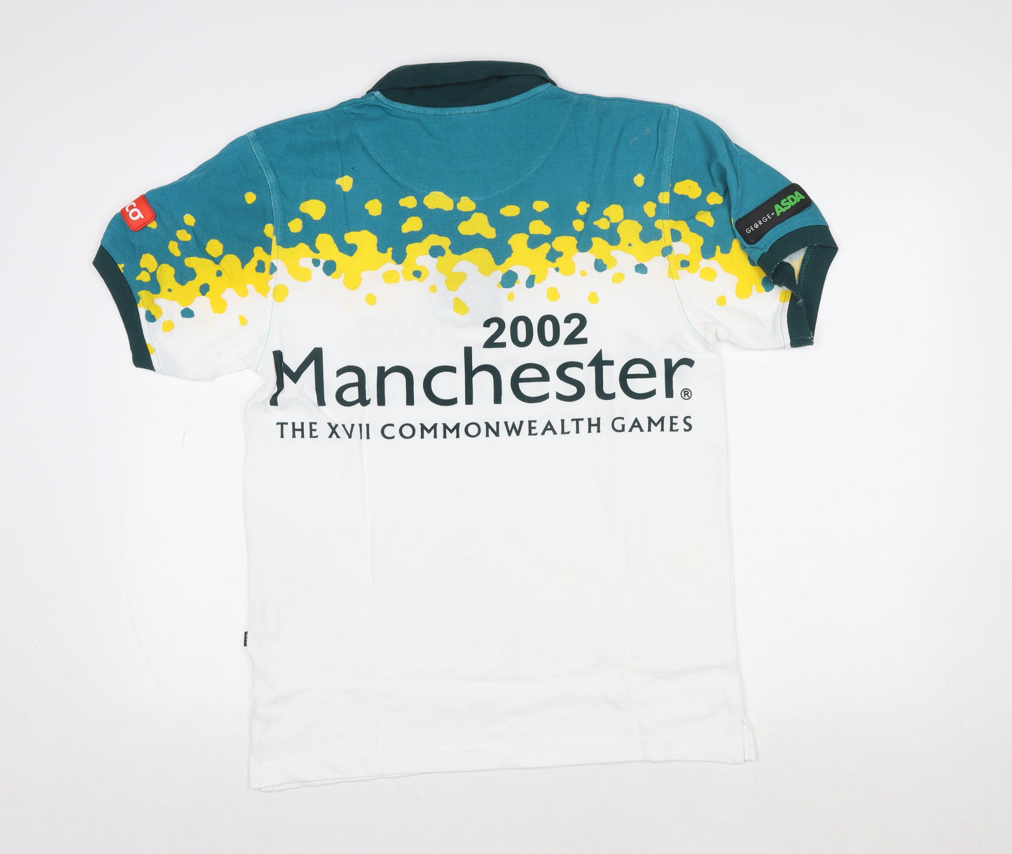 George Men’s XS Multicoloured 2002 Manchester Commonwealth Games Polo Shirt