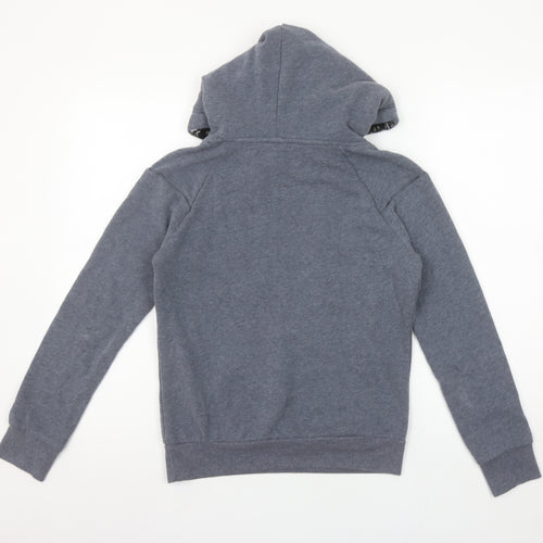 ONLY Women's Grey Fleece Lined Pullover Hoodie Size S