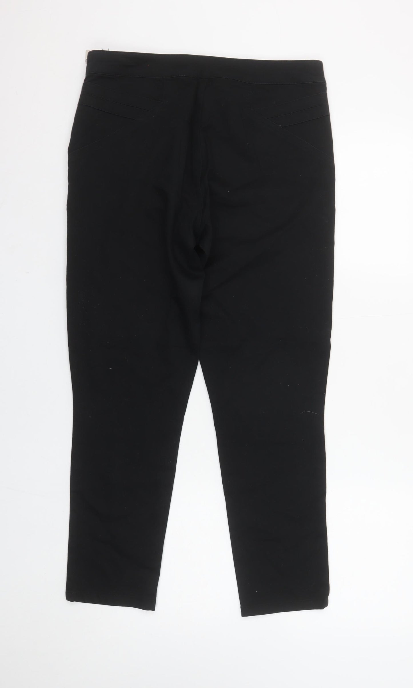 Wallis Womens Black Size 10 Slim Fit Stretch Jeggings