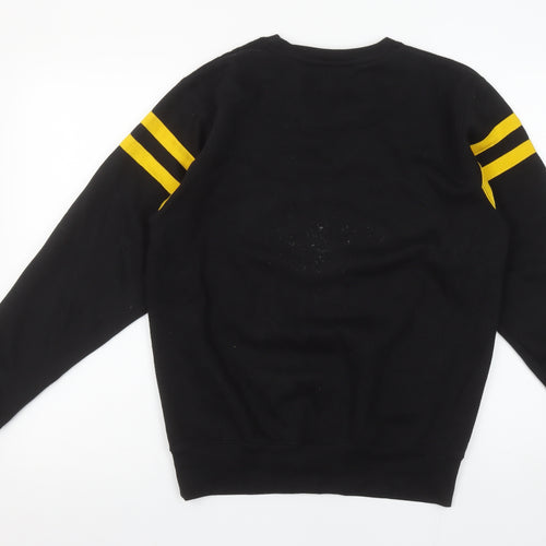 The University of Sheffield Black Yellow Womens S Sweatshirt