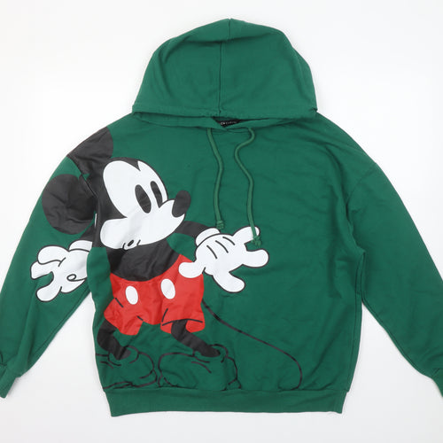 Disney LC Waikiki Green Mickey Mouse Women's XL Pullover Hoodie