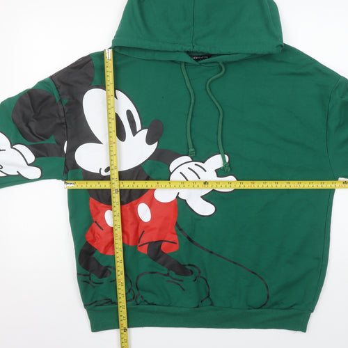Disney LC Waikiki Green Mickey Mouse Women's XL Pullover Hoodie
