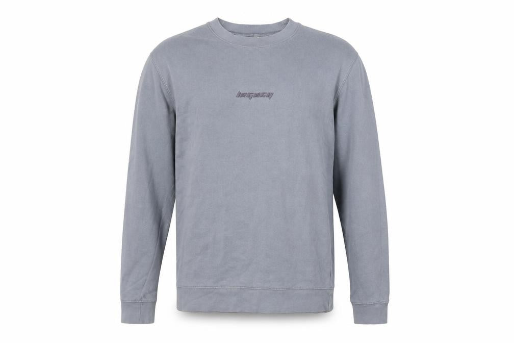 Topman Men's Grey XS Cotton Blend Pullover Sweatshirt