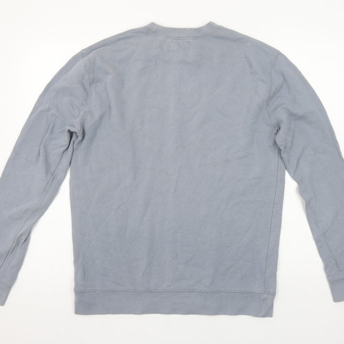 Topman Men's Grey XS Cotton Blend Pullover Sweatshirt