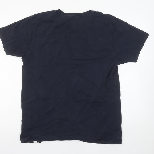 Art of Football Men’s Black L Graphic Sports Cotton T-Shirt