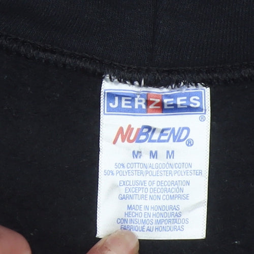 Jerzees Men's Black Pullover Hoodie M NorCal State Cup Graphic