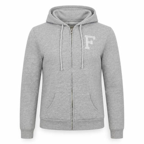 Abercrombie & Fitch Womens Grey Full Zip Hoodie M