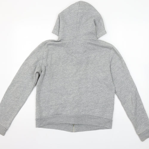 Abercrombie & Fitch Womens Grey Full Zip Hoodie M