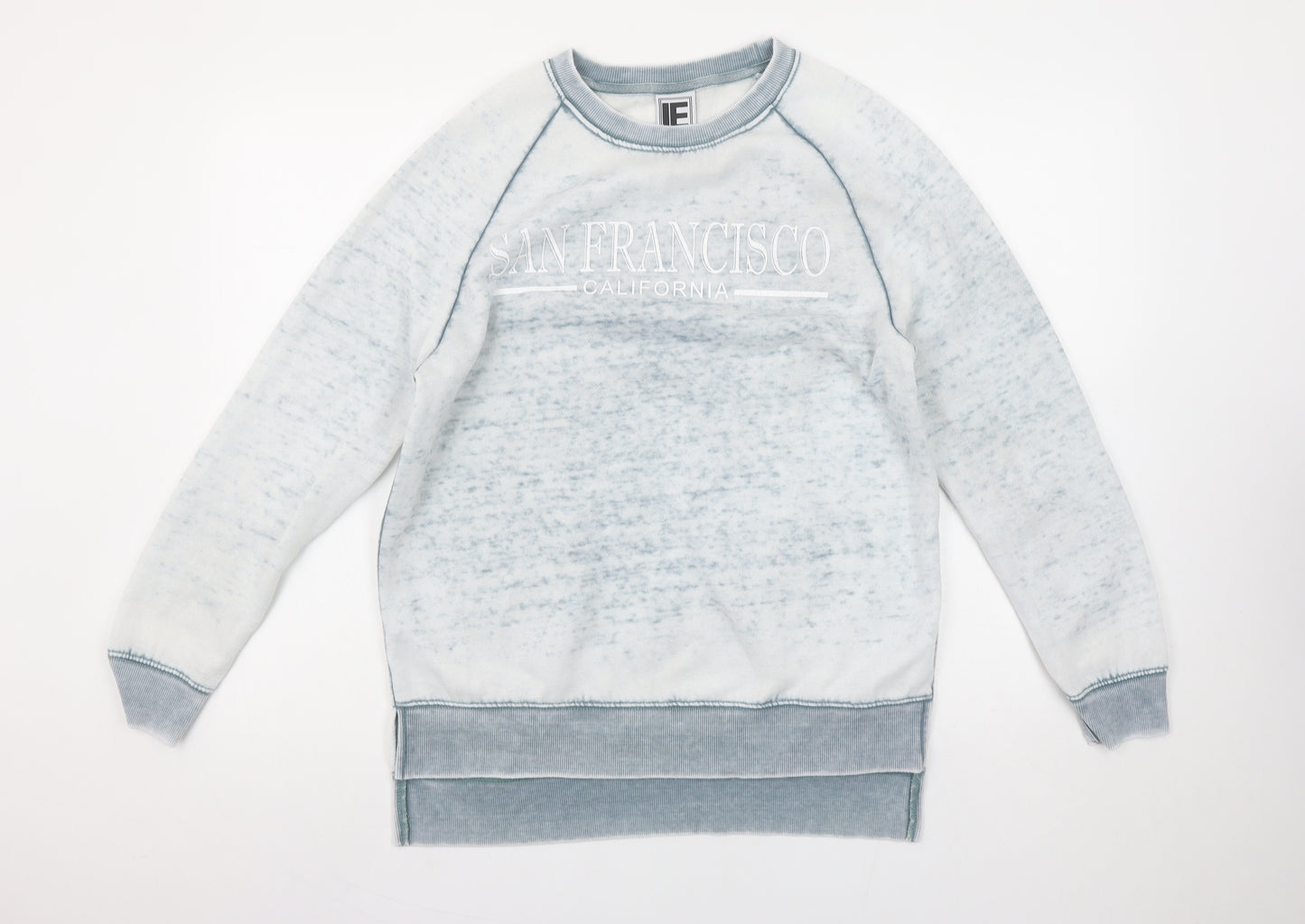 Liquid Energy Women’s Blue Long Sleeve San Francisco Sweatshirt Size S