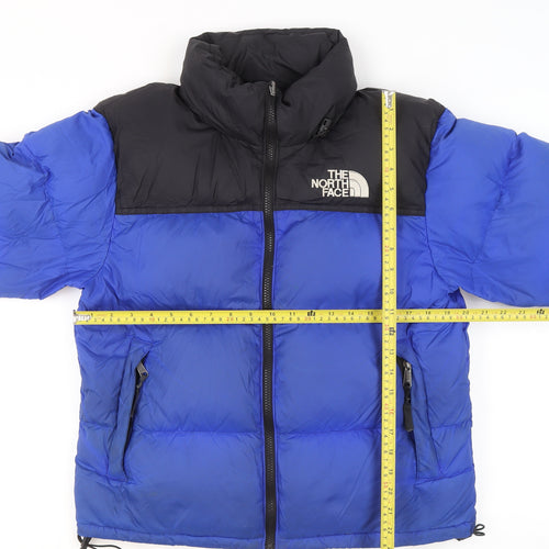 The North Face Mens Blue Small Puffer Down Jacket Winter Outdoor