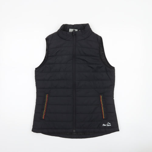 Peter Storm Women’s Black Padded Puffer Waistcoat Size 10