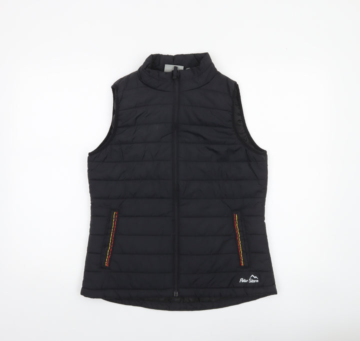 Peter Storm Women’s Black Padded Puffer Waistcoat Size 10