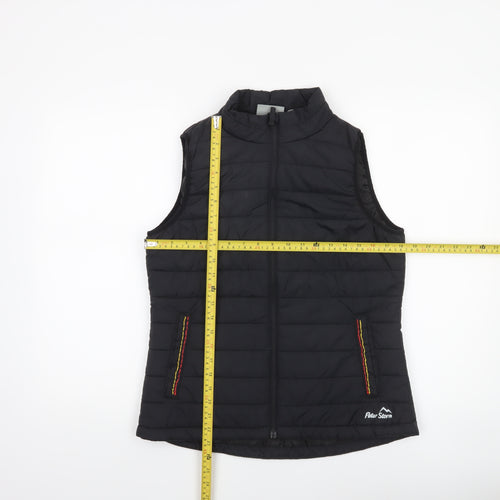 Peter Storm Women’s Black Padded Puffer Waistcoat Size 10