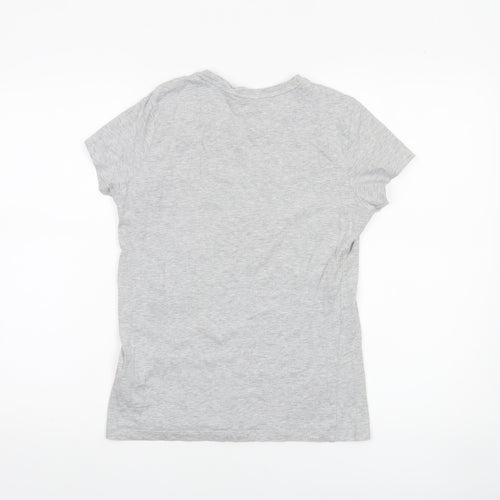Puma Women's Grey XS Classic Crew Neck Short Sleeve T-Shirt
