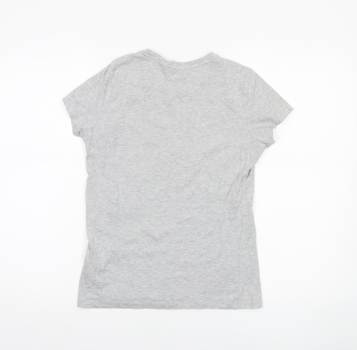 Puma Women's Grey XS Classic Crew Neck Short Sleeve T-Shirt