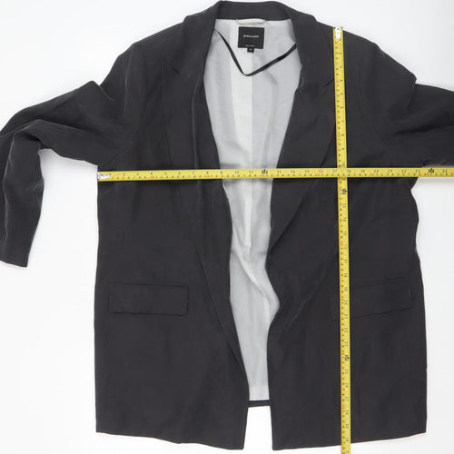 JD Williams Women's Black Regular Fit Longline Blazer Size 20