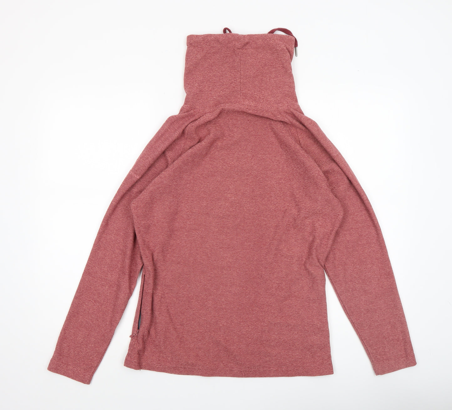 Trespass Women’s Red Hooded Pullover Sweatshirt UK 10 S Polyester