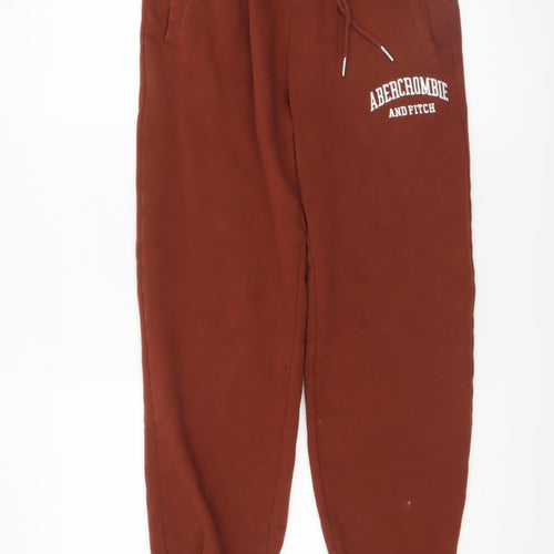 Abercrombie & Fitch Womens Rust Brown XS Jogger Sweatpants