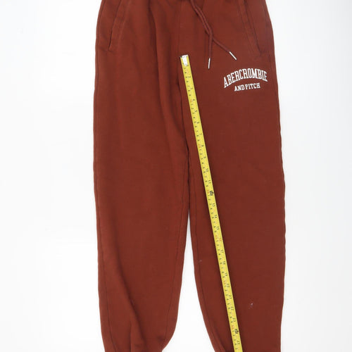 Abercrombie & Fitch Womens Rust Brown XS Jogger Sweatpants