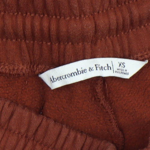 Abercrombie & Fitch Womens Rust Brown XS Jogger Sweatpants