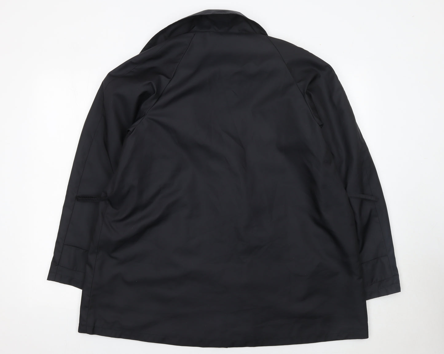 Dorothy Perkins Women’s Black Polyester Pea Coat Size 10