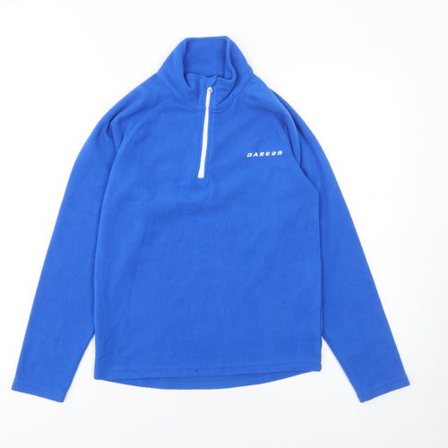Dare 2b Boys Blue Fleece 1/2 Zip Pullover Sweatshirt Age 11-12 Years