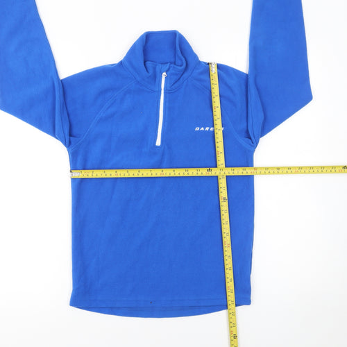 Dare 2b Boys Blue Fleece 1/2 Zip Pullover Sweatshirt Age 11-12 Years