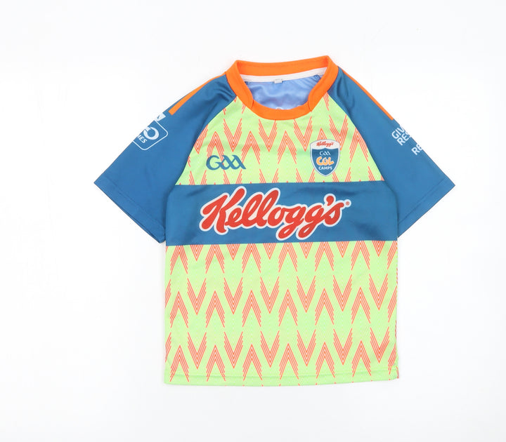 O'Neills Boys Multicoloured Short Sleeve Sports Jersey T-Shirt 2 Years