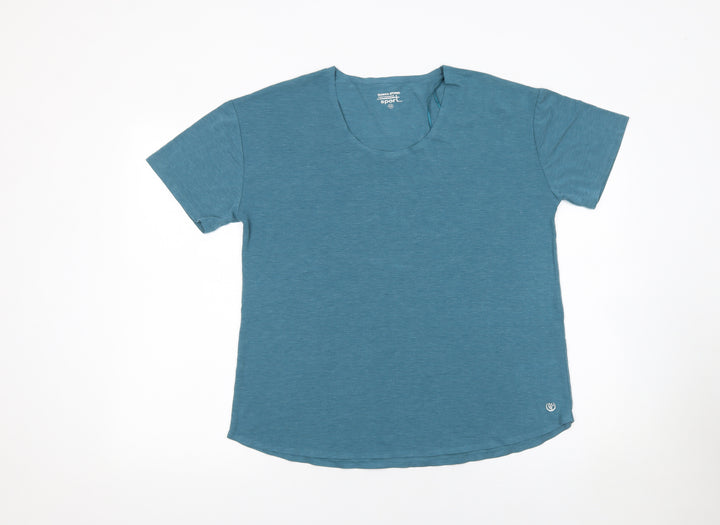 Dunnes Stores Womens Blue Performance Sport T-Shirt Size M