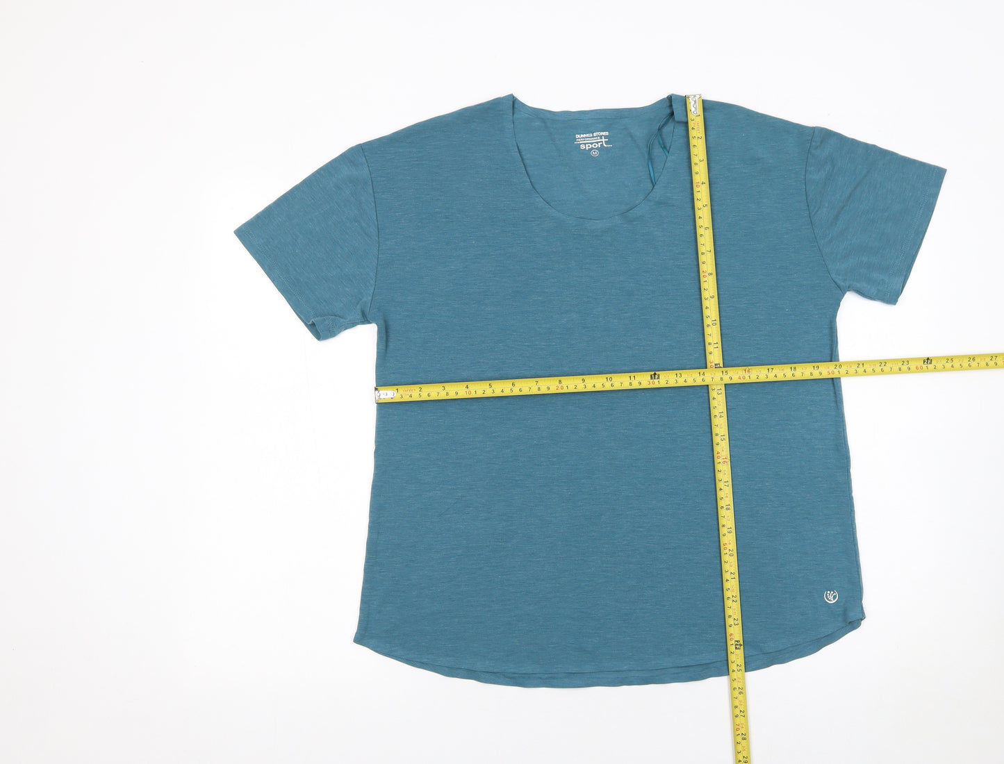 Dunnes Stores Womens Blue Performance Sport T-Shirt Size M