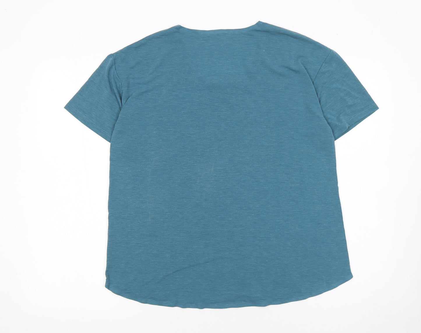 Dunnes Stores Womens Blue Performance Sport T-Shirt Size M