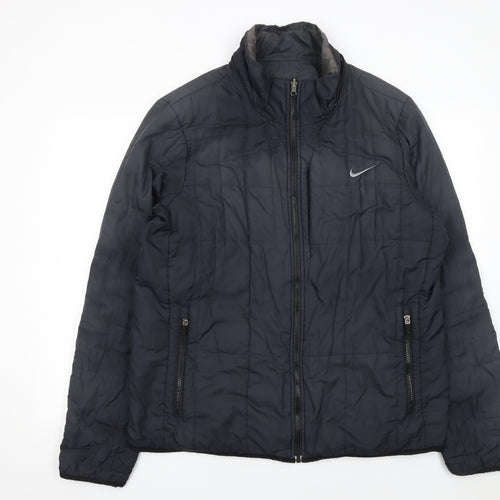 Nike Men's Black L Lightweight Insulated Full Zip Active Jacket