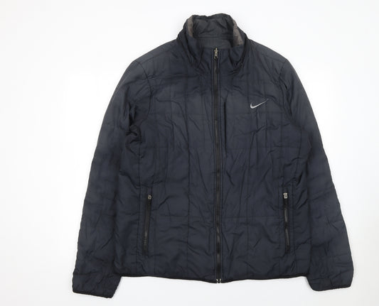 Nike Men's Black L Lightweight Insulated Full Zip Active Jacket