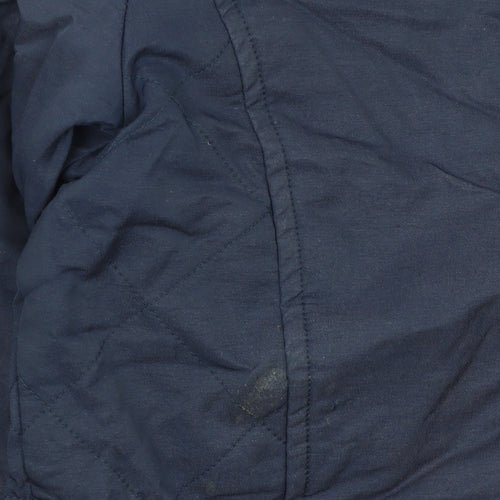 Toggi Women's Blue Military Style Mid-Length Jacket Size 10