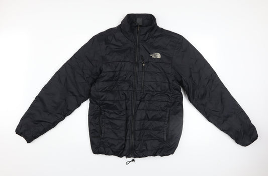 The North Face Men's Black S Mid-Length Puffer Jacket