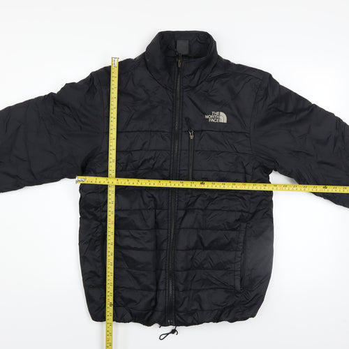 The North Face Men's Black S Mid-Length Puffer Jacket