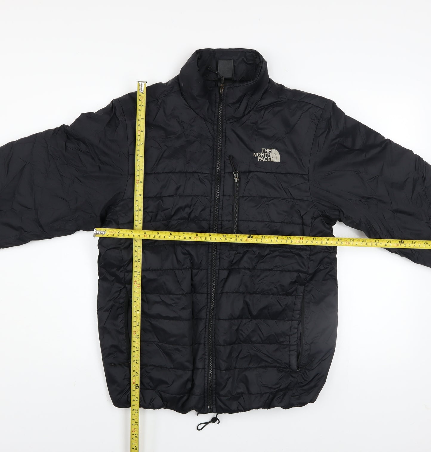 The North Face Men's Black S Mid-Length Puffer Jacket