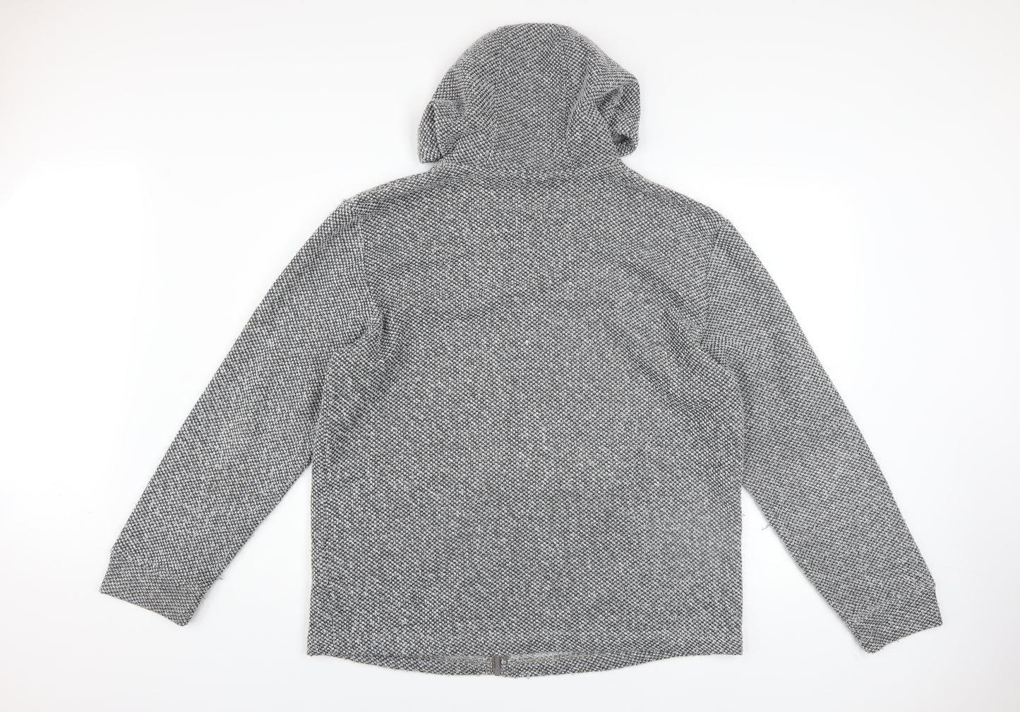 Regatta Men’s Grey Hooded Knit Jacket XL Outdoor Full Zip