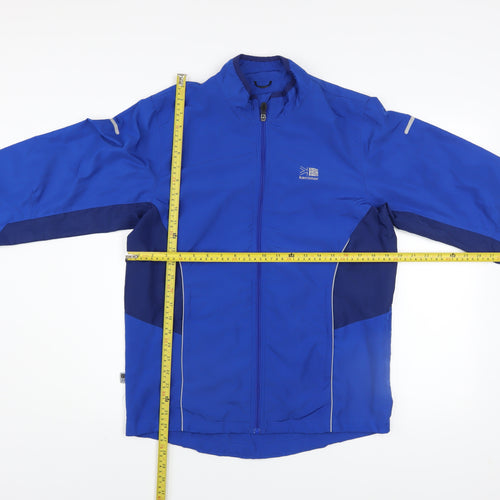 Karrimor Men's Blue S Lightweight Reflective Running Jacket