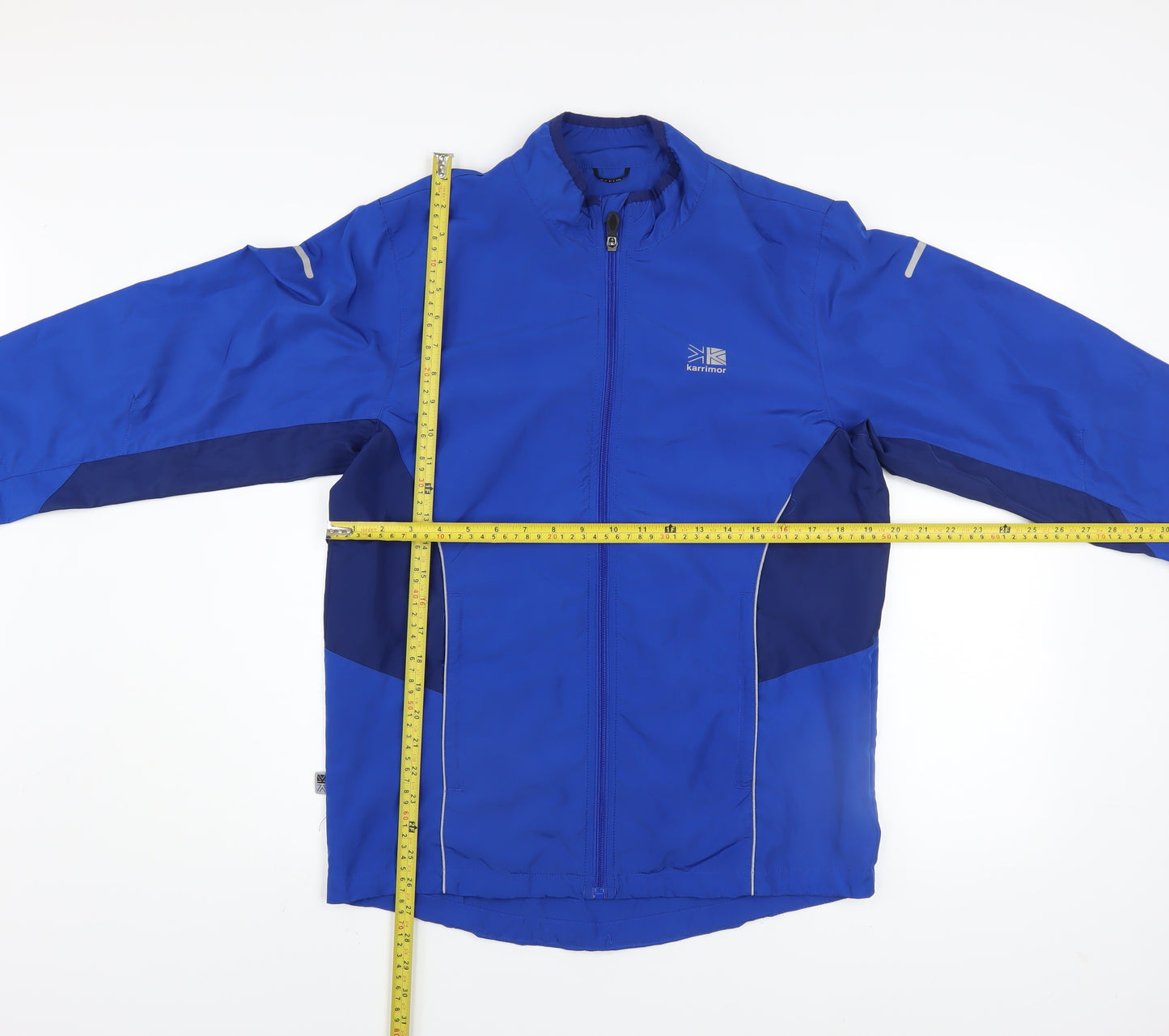 Karrimor Men's Blue S Lightweight Reflective Running Jacket