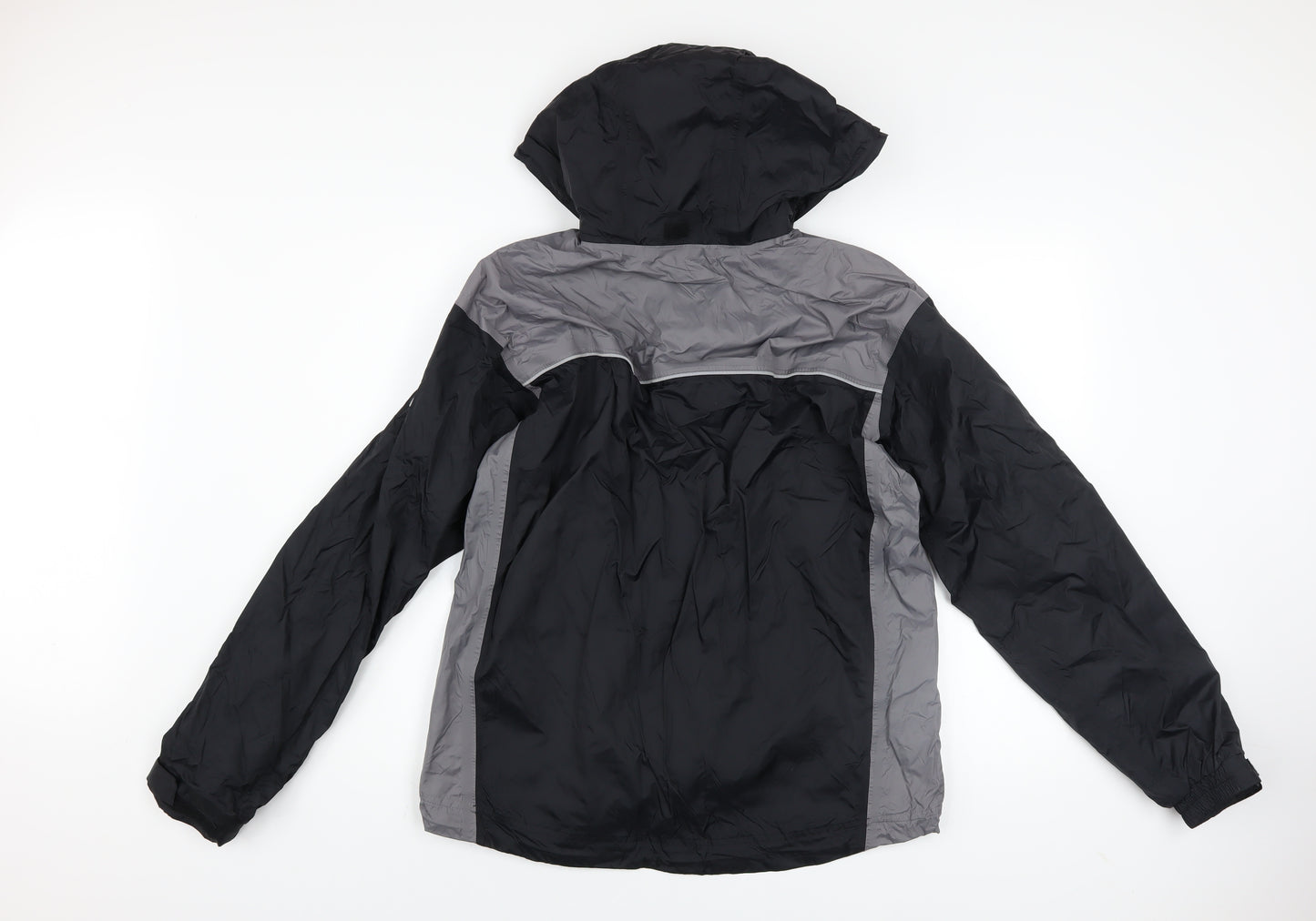 Helly Hansen Men's Black S Waterproof Windbreaker Hooded Jacket